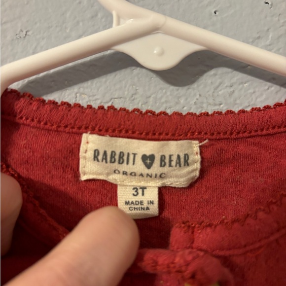 Rabbit and bear organic cotton toddler jacket 3t - Picture 2 of 7